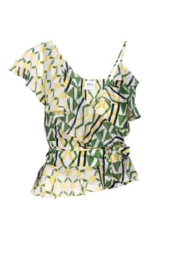 MISA Los Angeles Engagement Party|Matching Sets>AGATA TOP Limoncellogeomix