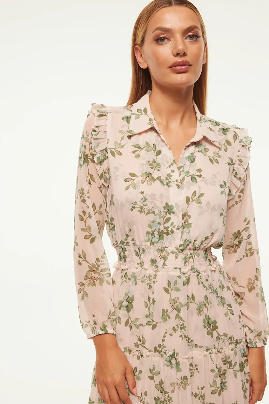 MISA Los Angeles Engagement Party|Long-sleeve>AHREANA DRESS Whitesagebotanica