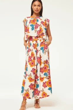 MISA Los Angeles Matching Sets|Tops>ALINA TOP Floramarbella