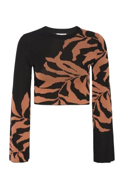 MISA Los Angeles Knits|Matching Sets>AMILA TOP Fernalglow