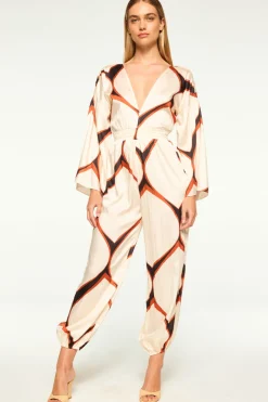 MISA Los Angeles Wedding Guest|Misa Classics>AMINA JUMPSUIT Loscabosgeo