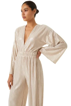MISA Los Angeles Honeymoon|Bachelorette>AMINA JUMPSUIT Motherofpearl