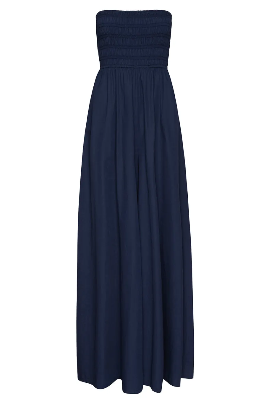 MISA Los Angeles Jumpsuits & Rompers|Jumpsuits & Rompers>ANDREA JUMPSUIT Midnightbluepoplin