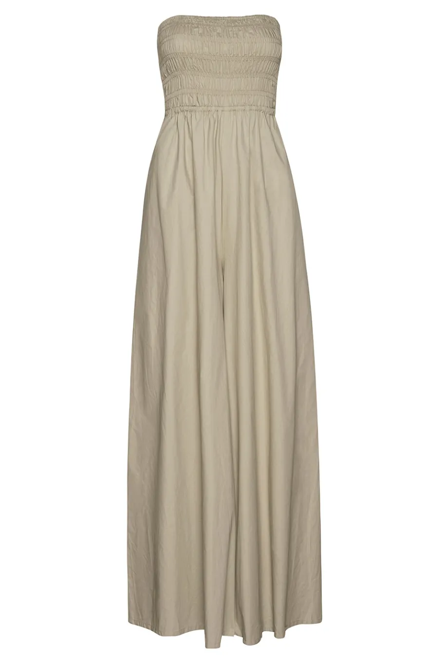 MISA Los Angeles Jumpsuits & Rompers|Jumpsuits & Rompers>ANDREA JUMPSUIT Sandsolidpoplin