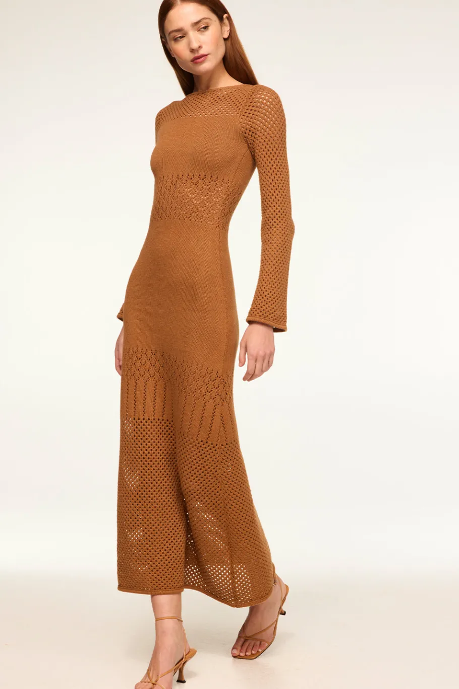 MISA Los Angeles Knit|Long-sleeve>ANU DRESS Fox