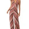MISA Los Angeles Jumpsuits & Rompers|Jumpsuits & Rompers>ANYA JUMPSUIT Winterchevron