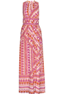 MISA Los Angeles Wedding Guest|Maxi>ARANITA DRESS Aperolgeo