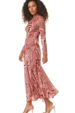 MISA Los Angeles Long-sleeve|Maxi>ARI DRESS Feelinggroovy