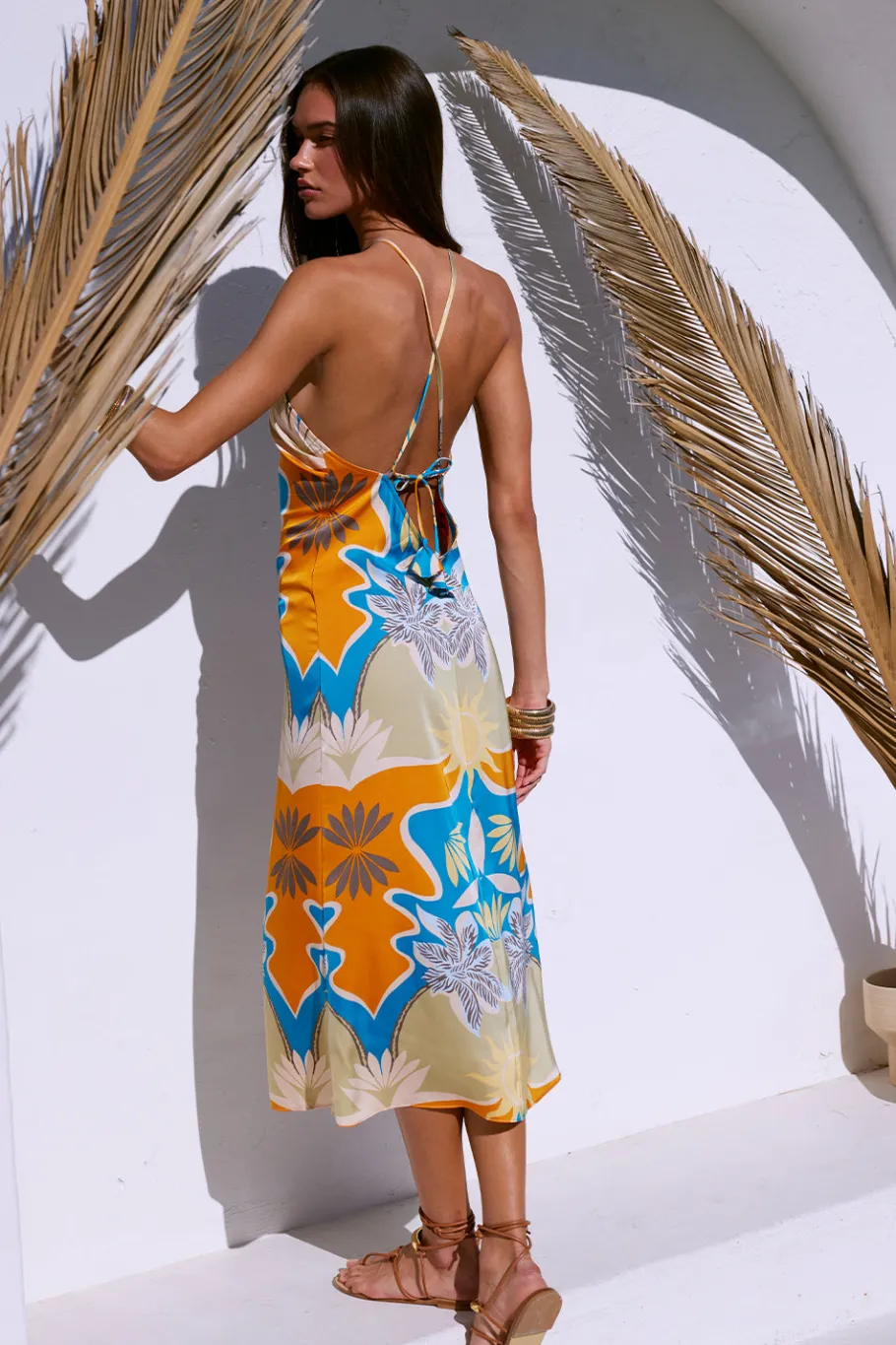 MISA Los Angeles Wedding Guest|Midi>ASHANTI DRESS Baindesoleil