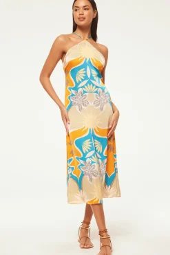 MISA Los Angeles Wedding Guest|Midi>ASHANTI DRESS Baindesoleil