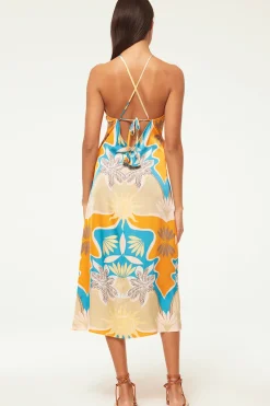 MISA Los Angeles Wedding Guest|Midi>ASHANTI DRESS Baindesoleil