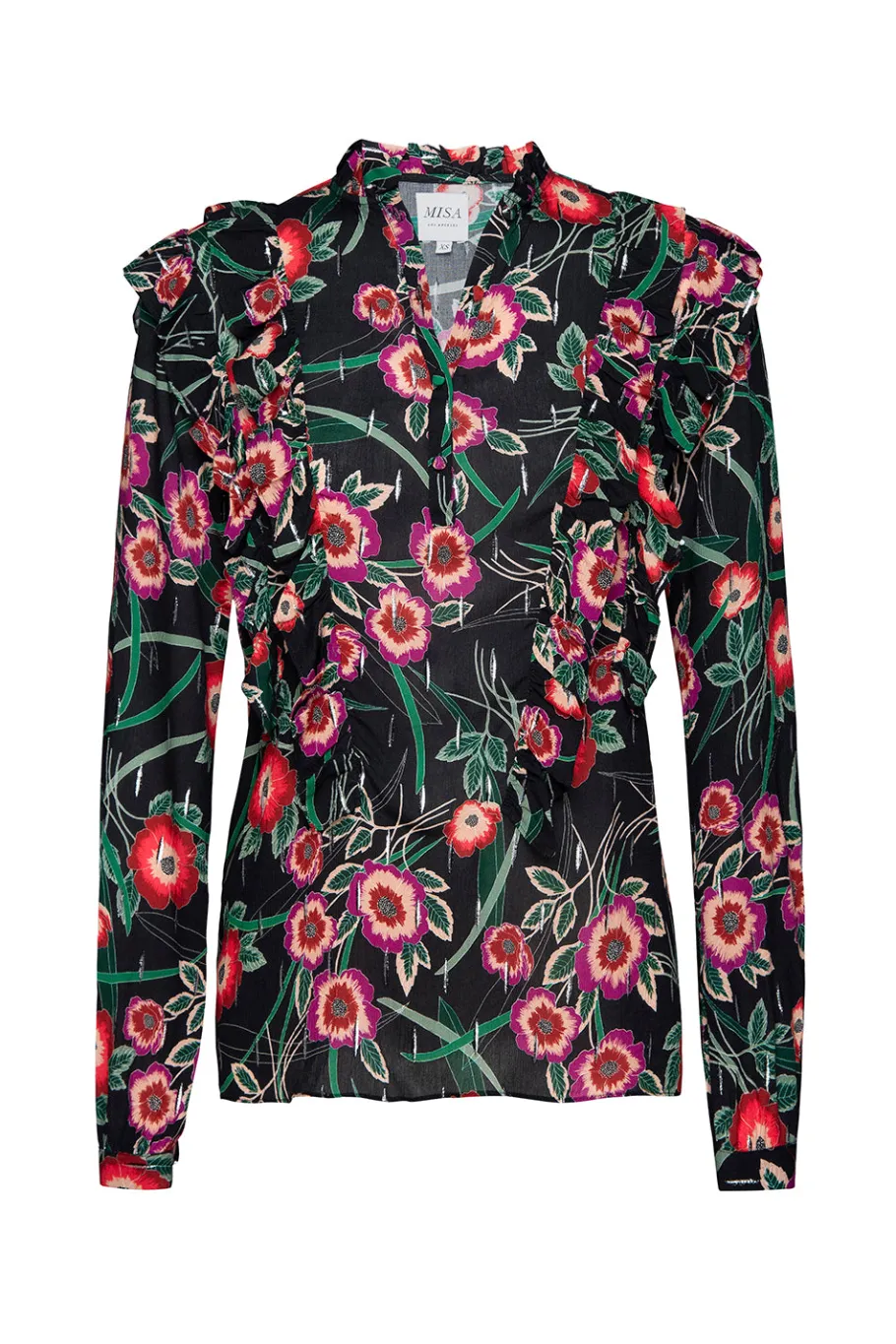 MISA Los Angeles Tops>ASTRID TOP Anemoneawe