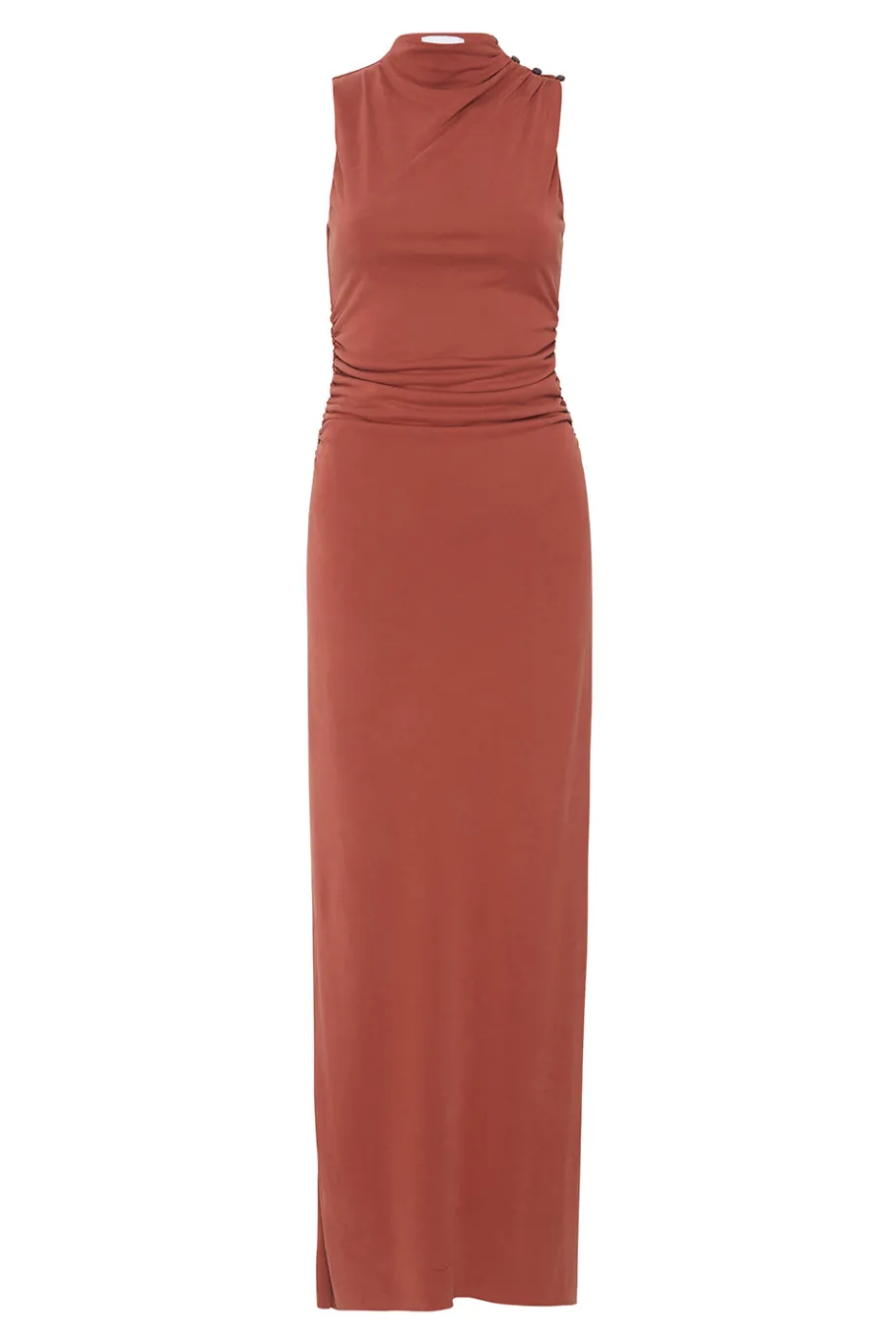 MISA Los Angeles Maxi|Dresses>ATHENA DRESS Brick
