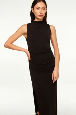 MISA Los Angeles Maxi|Dresses>ATHENA DRESS Black