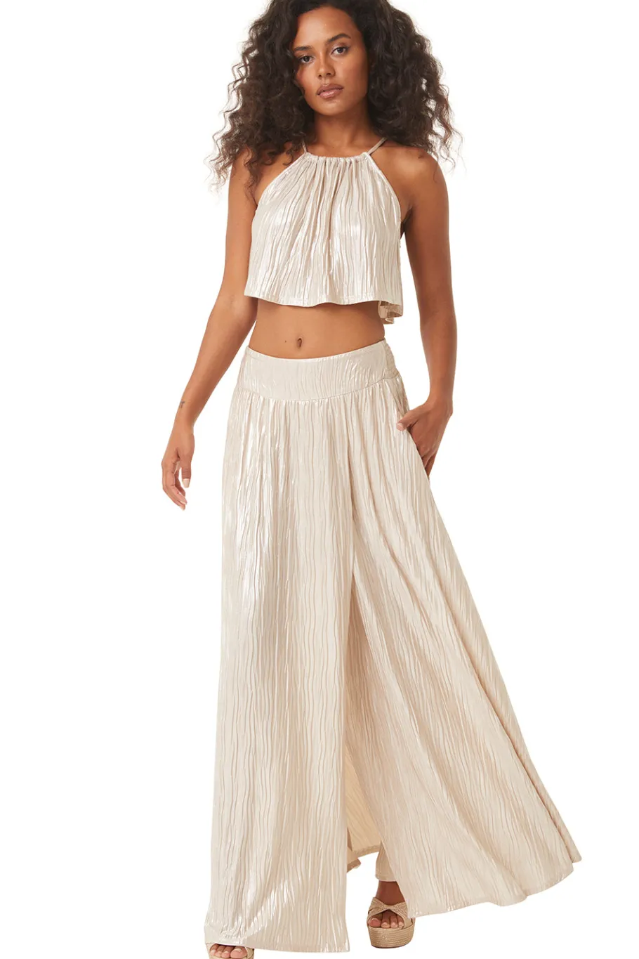 MISA Los Angeles Honeymoon|Bachelorette>BALENA SKIRT Motherofpearl
