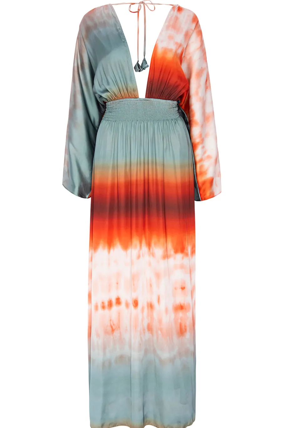 MISA Los Angeles Wedding Guest|Long-sleeve>BARDOT DRESS Carnelianombre