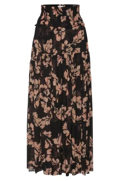 MISA Los Angeles Matching Sets|Skirts & Shorts>BAR SKIRT Auricflora