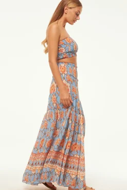 MISA Los Angeles Matching Sets|Skirts & Shorts>BAR SKIRT Cagedfloral