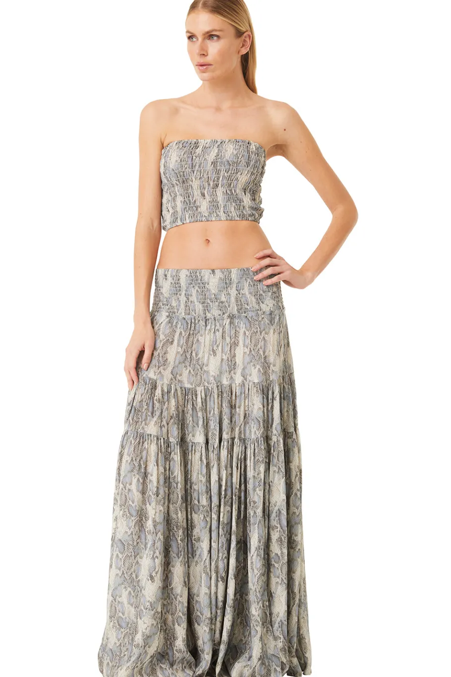 MISA Los Angeles Matching Sets|Skirts & Shorts>BAR SKIRT Springpython