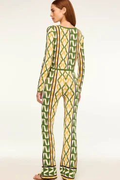 MISA Los Angeles Knits|Matching Sets>BATISTA CARDIGAN Limoncellogeojacquard