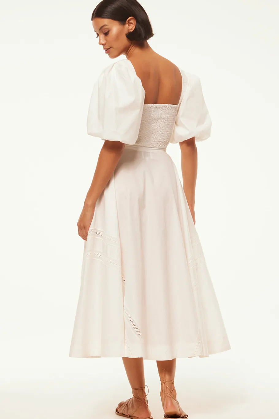 MISA Los Angeles Honeymoon|Engagement Party>BEATRICE SKIRT White