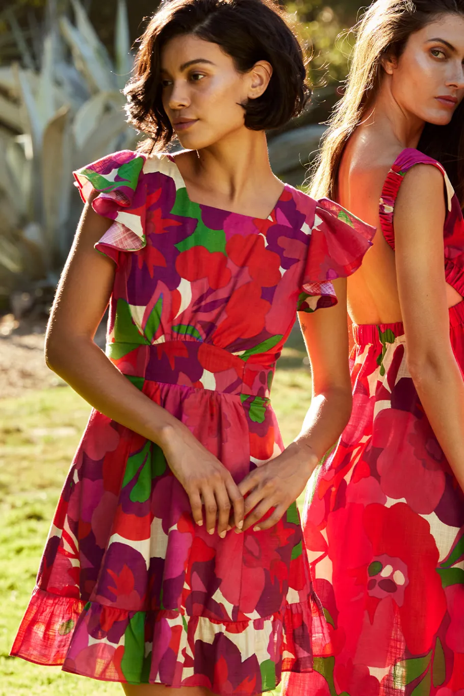 MISA Los Angeles Mini|Honeymoon>BELINDA DRESS Florarosada