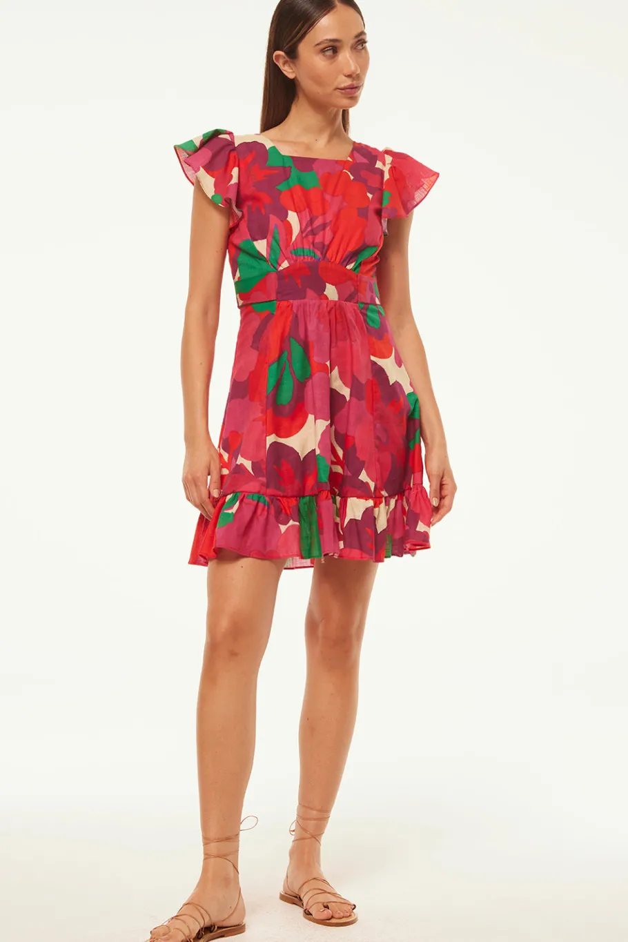 MISA Los Angeles Mini|Honeymoon>BELINDA DRESS Florarosada