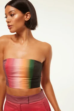 MISA Los Angeles Bachelorette|Matching Sets>CANDY BANDEAU Caliombrecotton