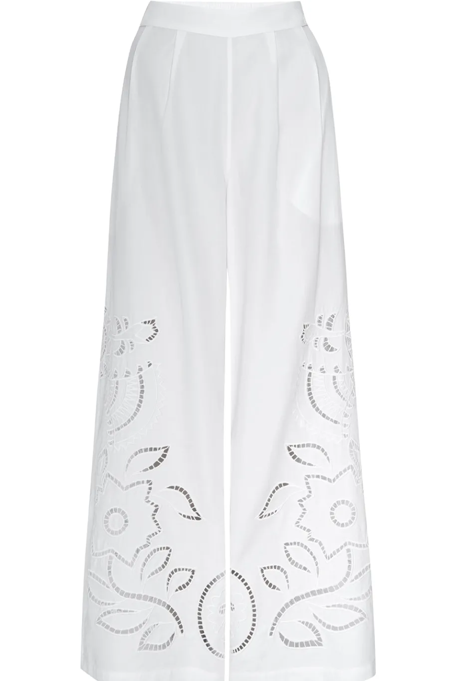 MISA Los Angeles Honeymoon|Classic White>CARLITA PANT Whiteeyelet
