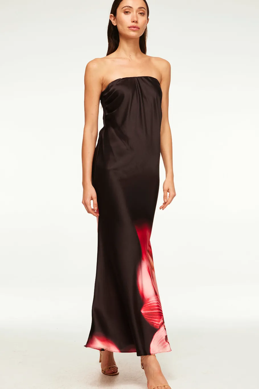 MISA Los Angeles Wedding Guest|Maxi>CHERYL DRESS Midnightorchid