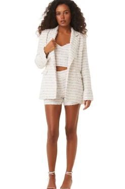 MISA Los Angeles Classic White|Matching Sets>CHOUPETTE SHORT Winterwhite