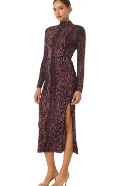 MISA Los Angeles Knits|Matching Sets>CLARA TOP Plum
