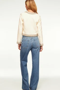 MISA Los Angeles Jackets|Tops>CURTIS JACKET Ivorytweed