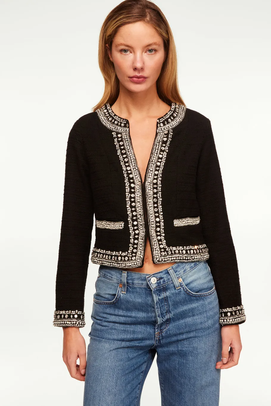 MISA Los Angeles Jackets|Tops>CURTIS JACKET Blacktweed