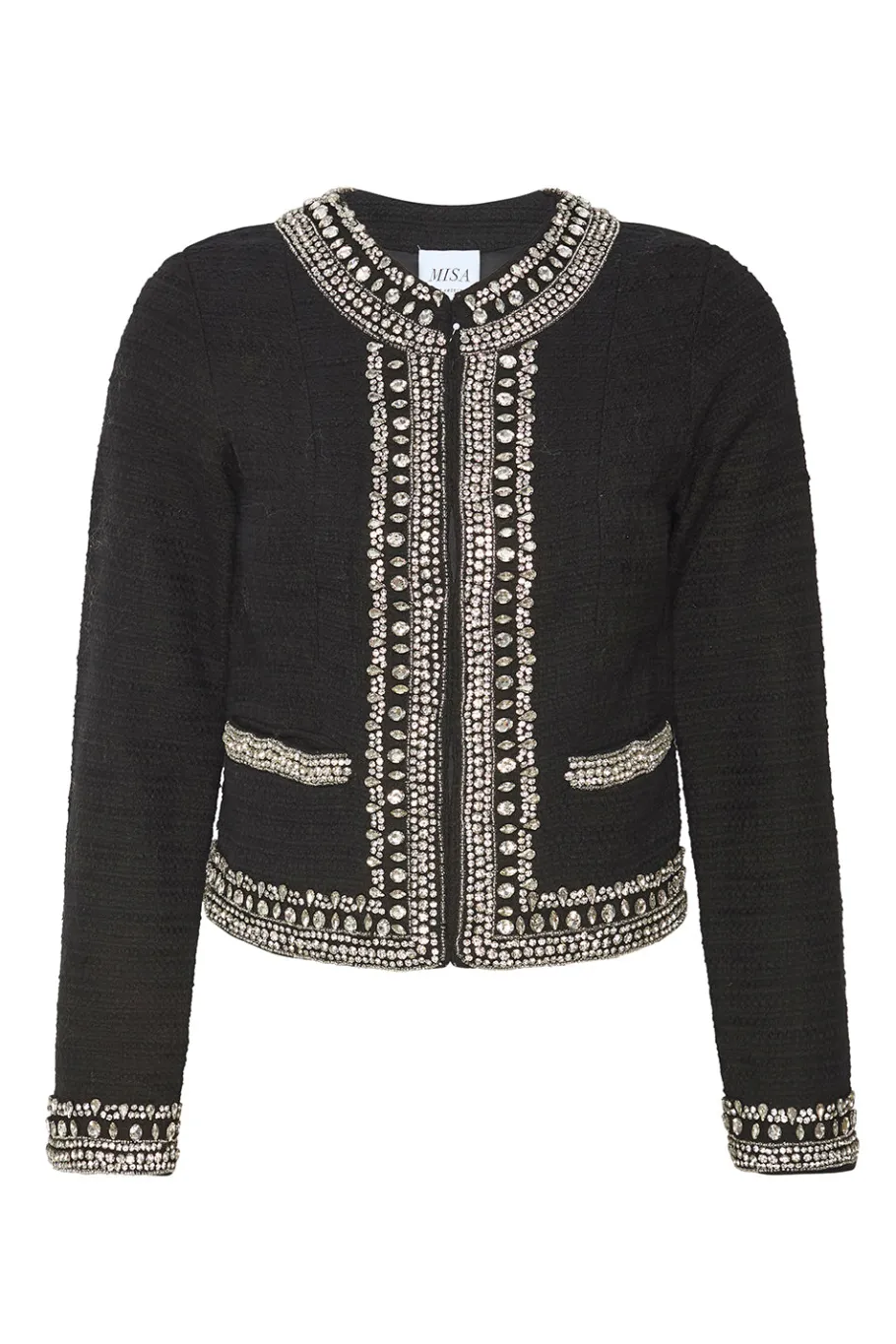 MISA Los Angeles Jackets|Tops>CURTIS JACKET Blacktweed
