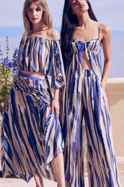 MISA Los Angeles Tops>DALMA TOP Stripedinstinct