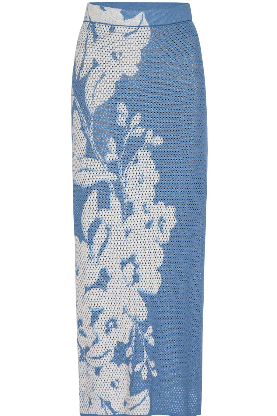 MISA Los Angeles Knits|Matching Sets>DARA SKIRT Bluehibiscusflora