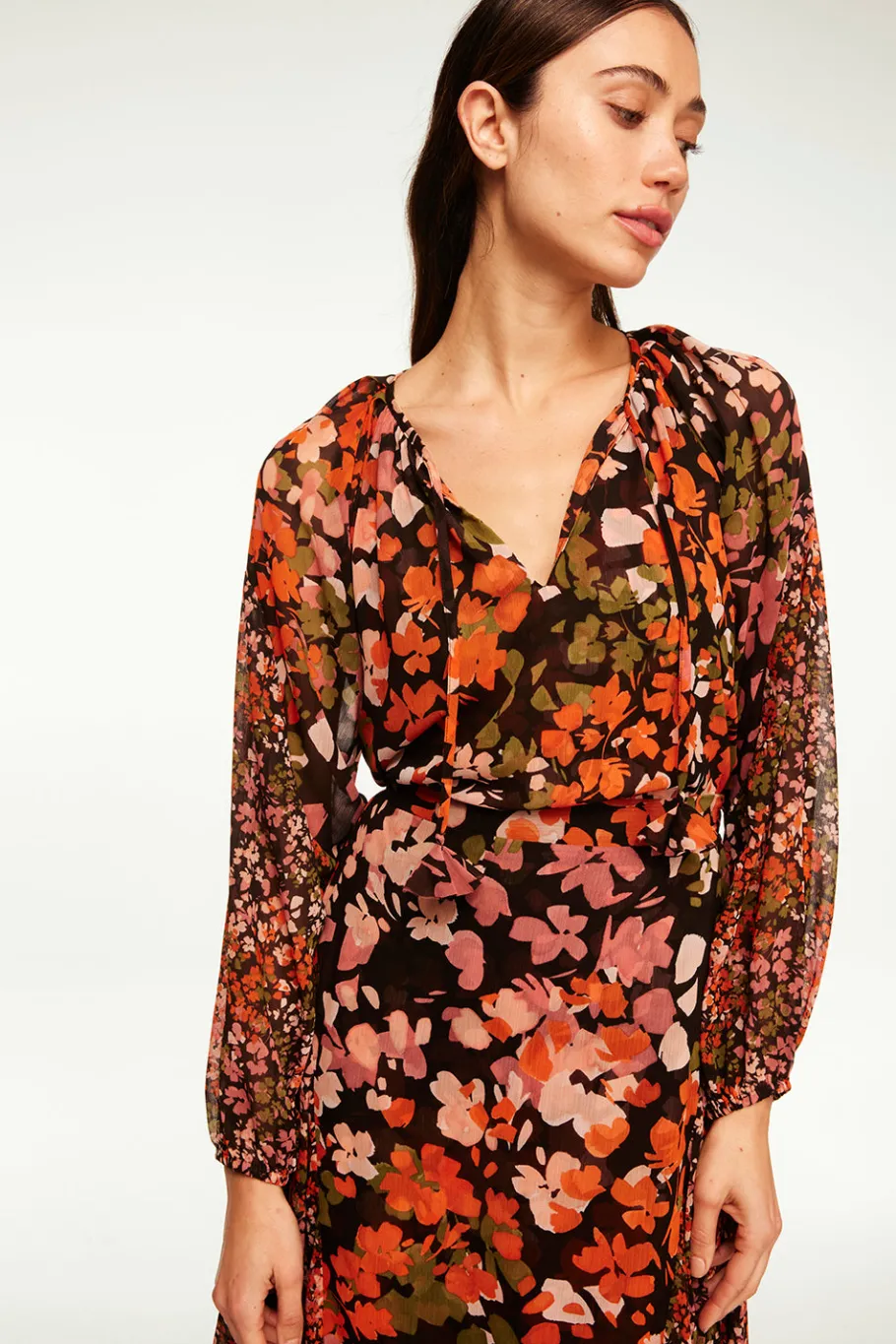 MISA Los Angeles Matching Sets|Tops>DEMA TOP Autumnfloramix