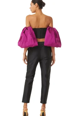 MISA Los Angeles Tops>DITA TOP Black/magenta