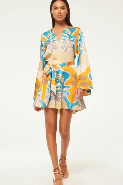MISA Los Angeles Long-sleeve|Mini>DUSTY TUNIC DRESS Baindesoleil