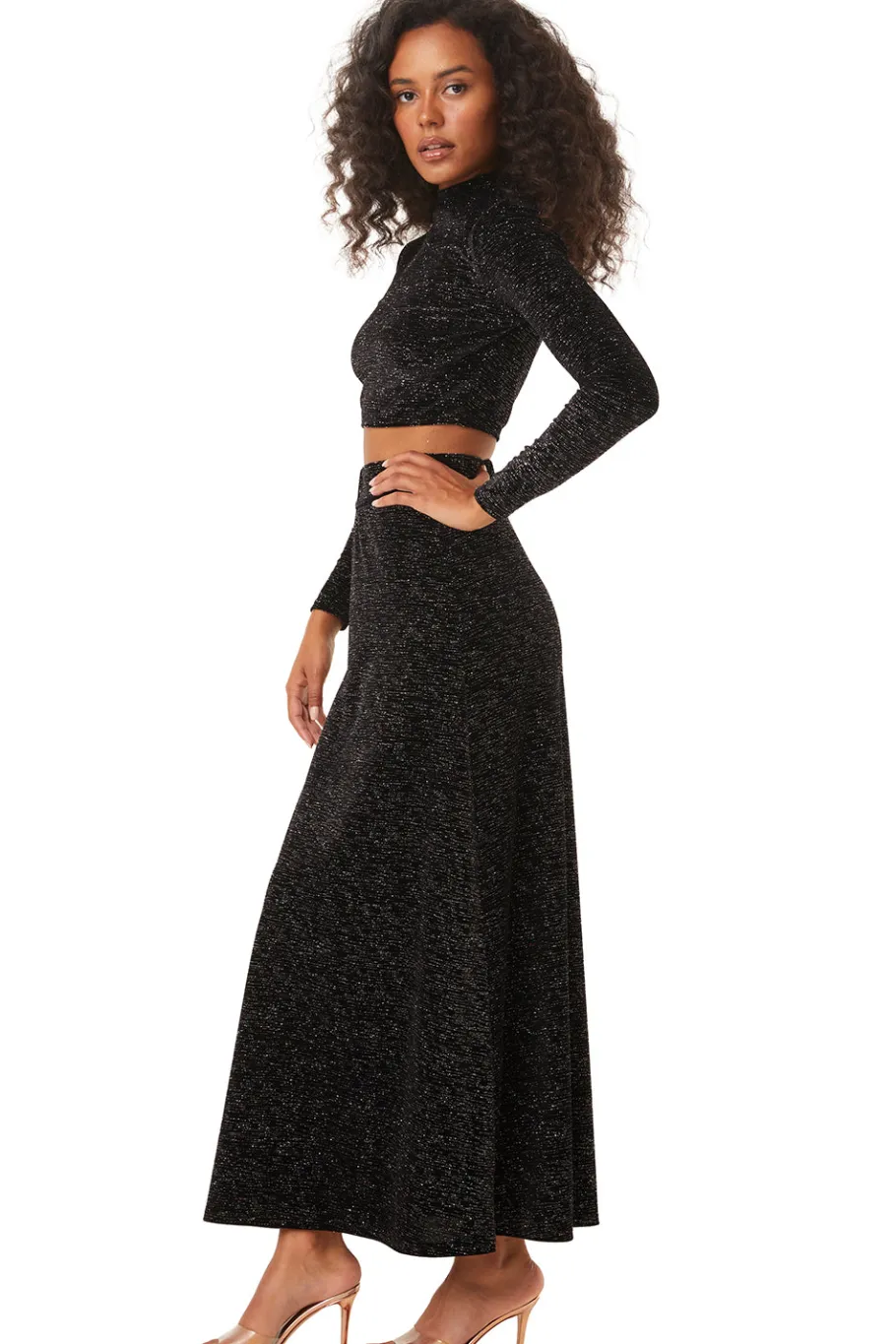 MISA Los Angeles Matching Sets|Skirts & Shorts>EKAT SKIRT Astraldusted