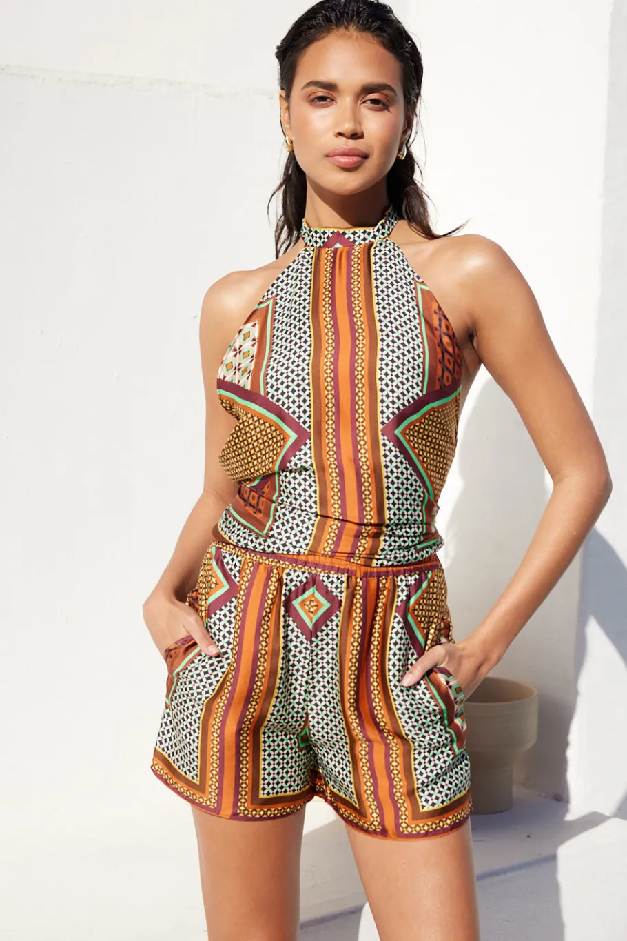 MISA Los Angeles Matching Sets|Skirts & Shorts>ELAM SHORT Positanoscarf