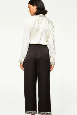 MISA Los Angeles Matching Sets|Tops>ELLIE TOP Ivorysatin