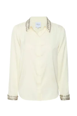 MISA Los Angeles Matching Sets|Tops>ELLIE TOP Ivorysatin