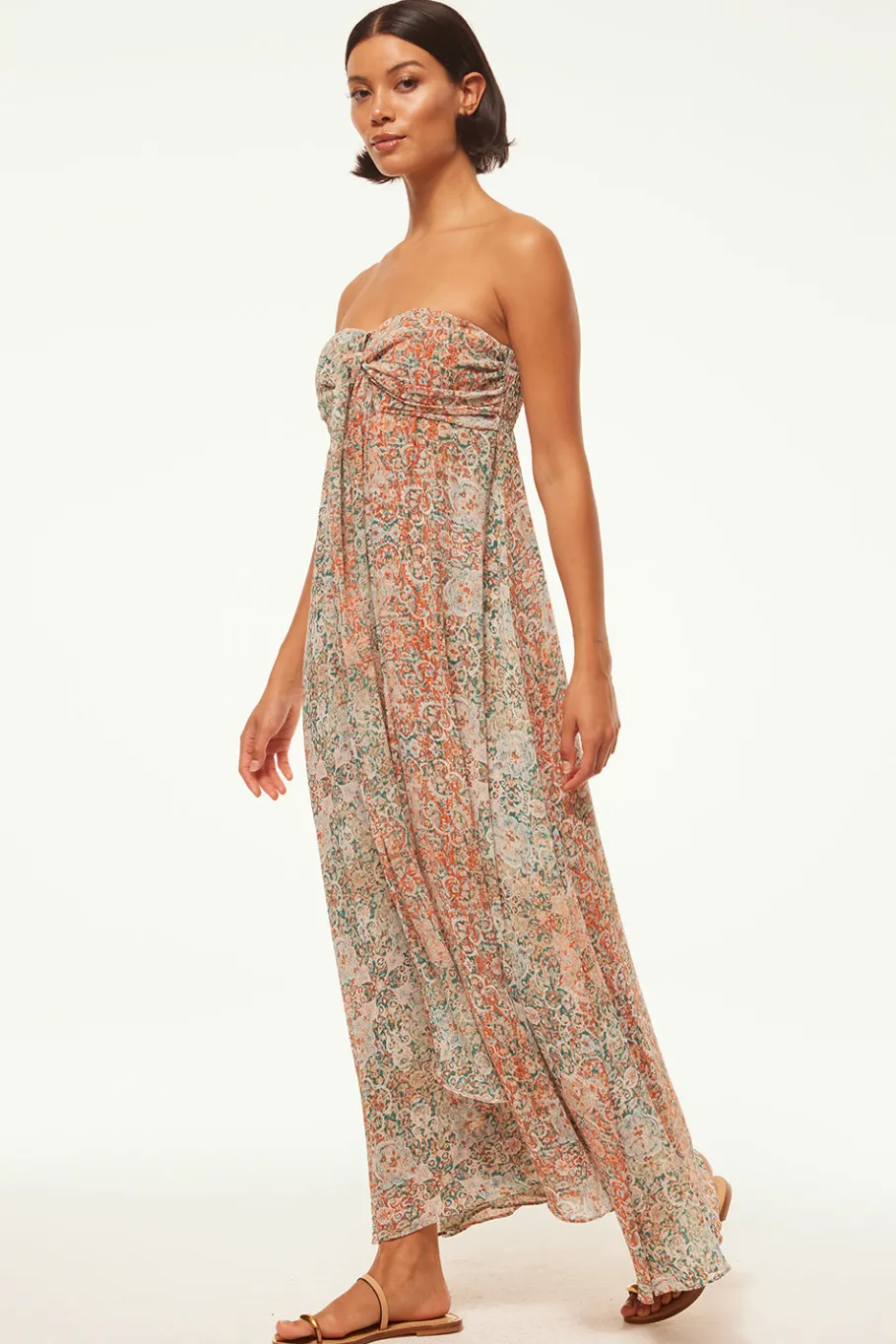 MISA Los Angeles Wedding Guest|Honeymoon>EMINE DRESS Ombretapestry