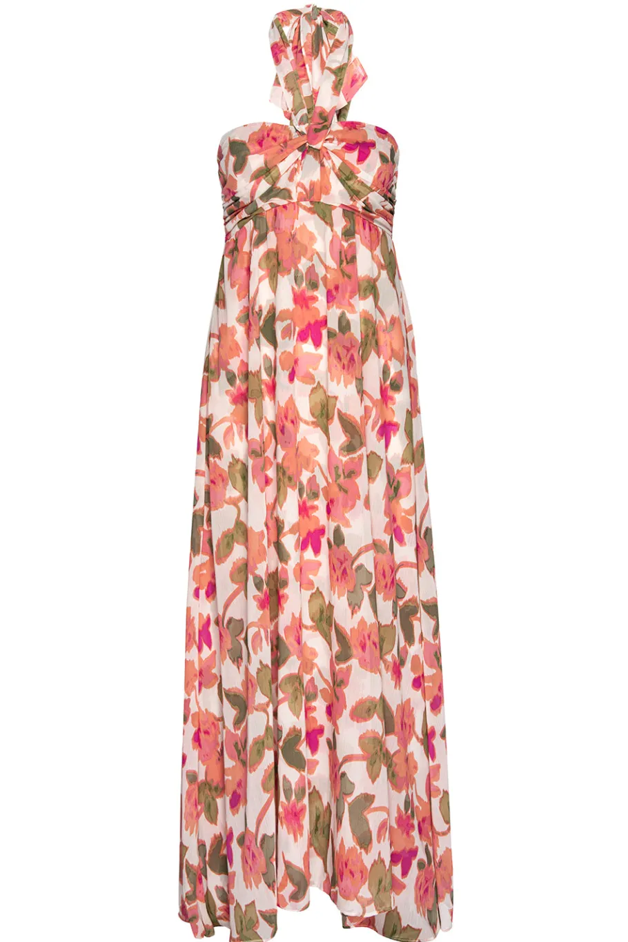 MISA Los Angeles Wedding Guest|Maxi>EMINE DRESS Sonoranflorachiffon