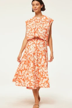 MISA Los Angeles Matching Sets|Skirts & Shorts>EMMA SKIRT Patmostangerine