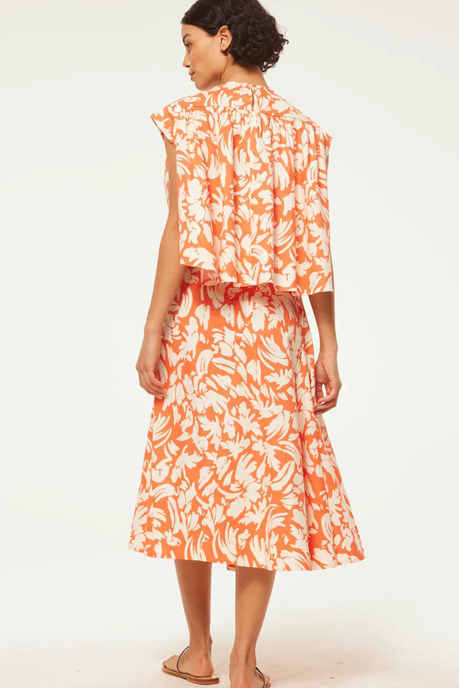 MISA Los Angeles Matching Sets|Skirts & Shorts>EMMA SKIRT Patmostangerine