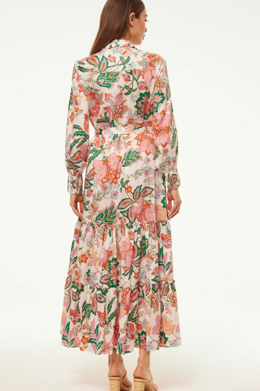 MISA Los Angeles Long-sleeve|Misa Classics>ESMÉE DRESS Casablancafloral