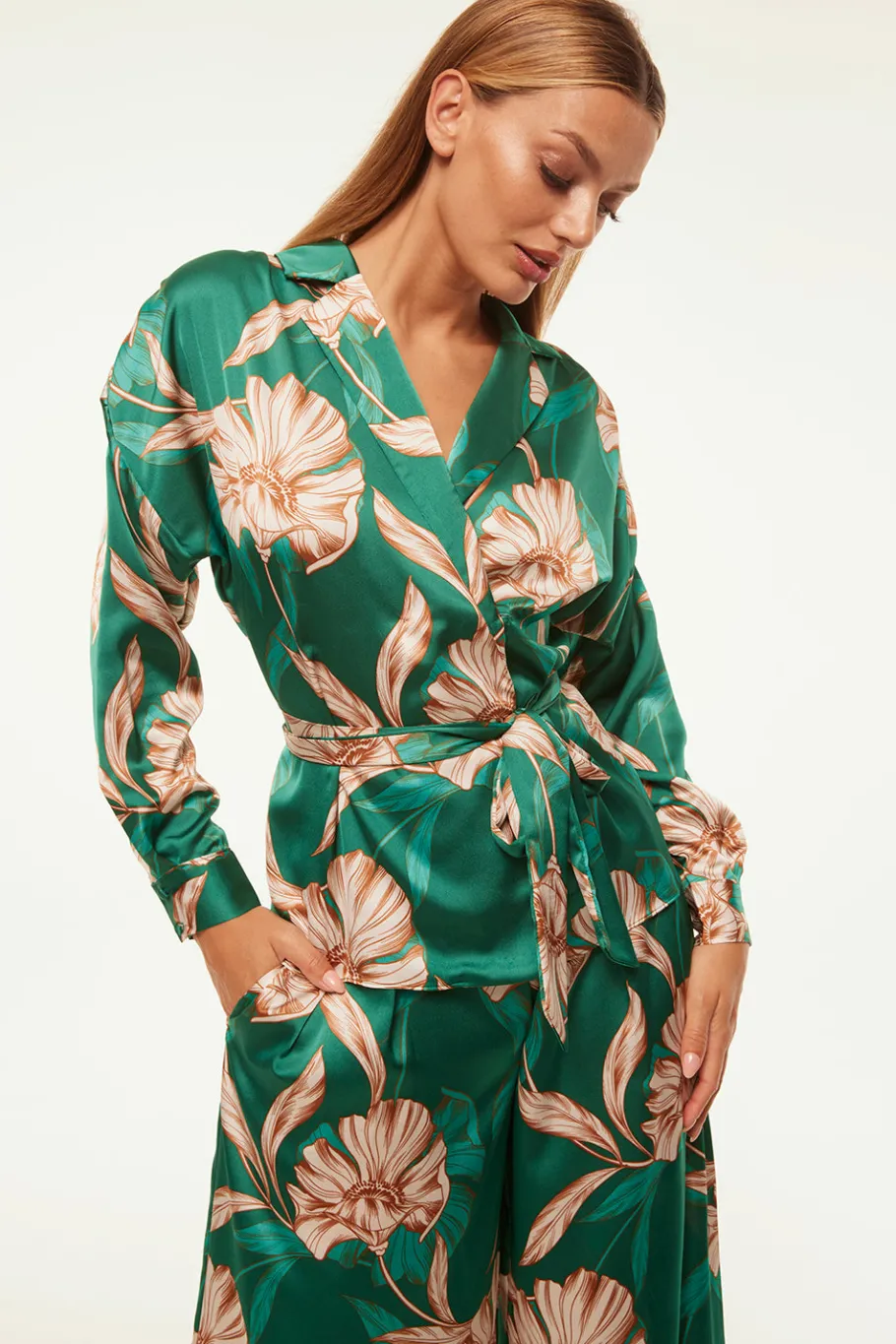 MISA Los Angeles Matching Sets|Tops>FARAH TOP Cartagenaflora